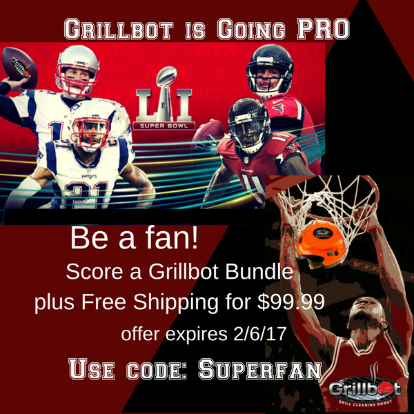 Grillbot is Going Pro: Be on the Team for the Superbowl