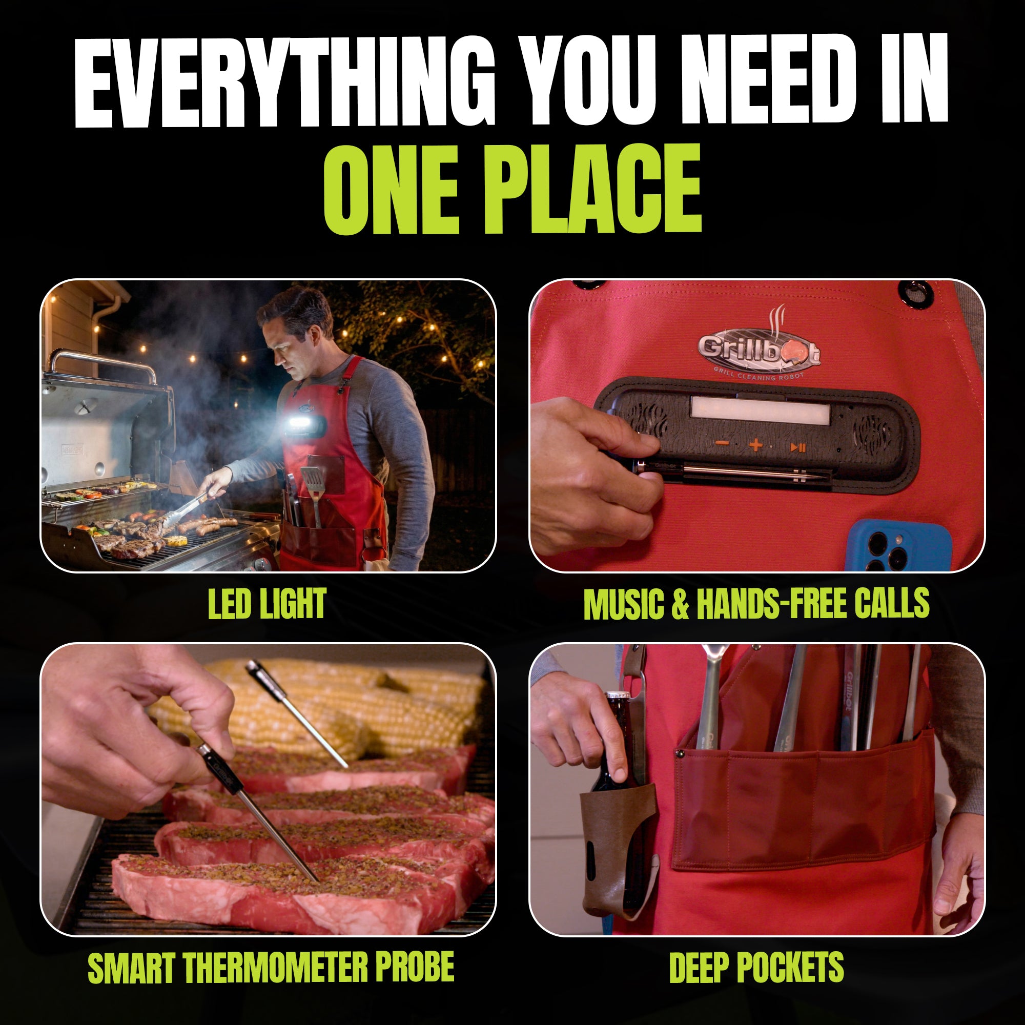 Grillbot Smart BBQ Apron