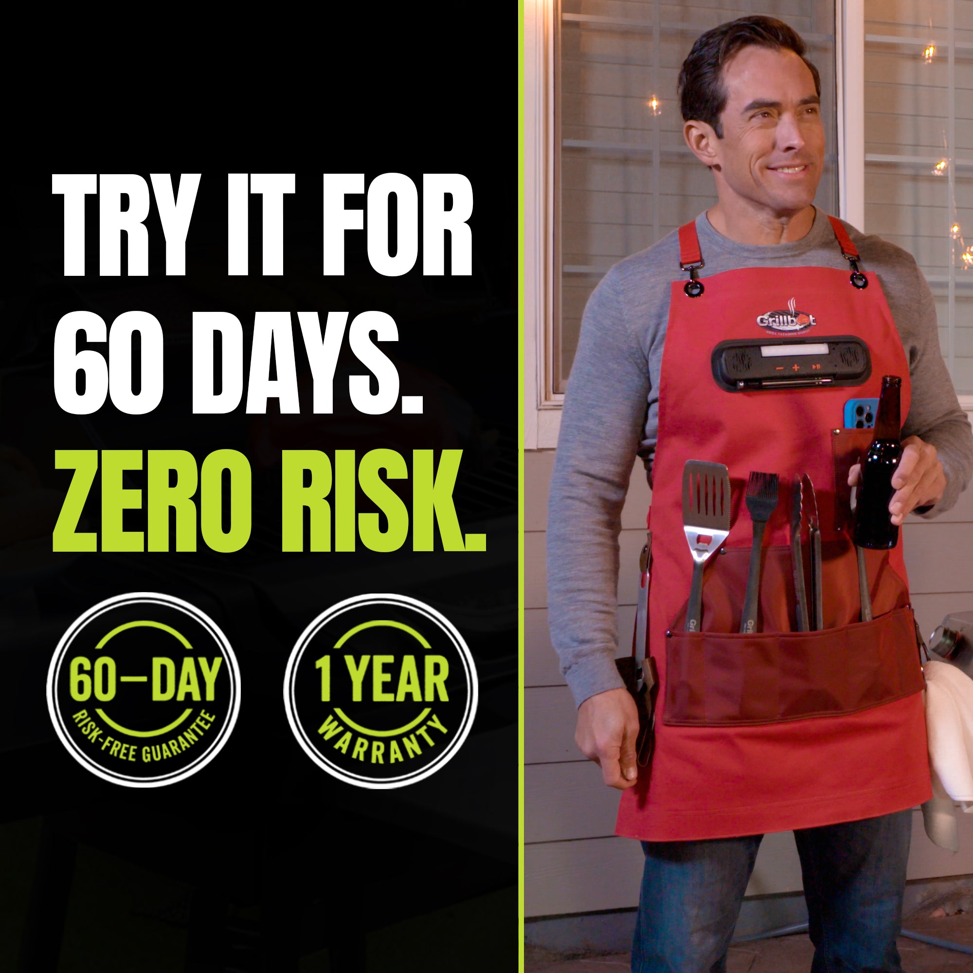Grillbot Smart BBQ Apron