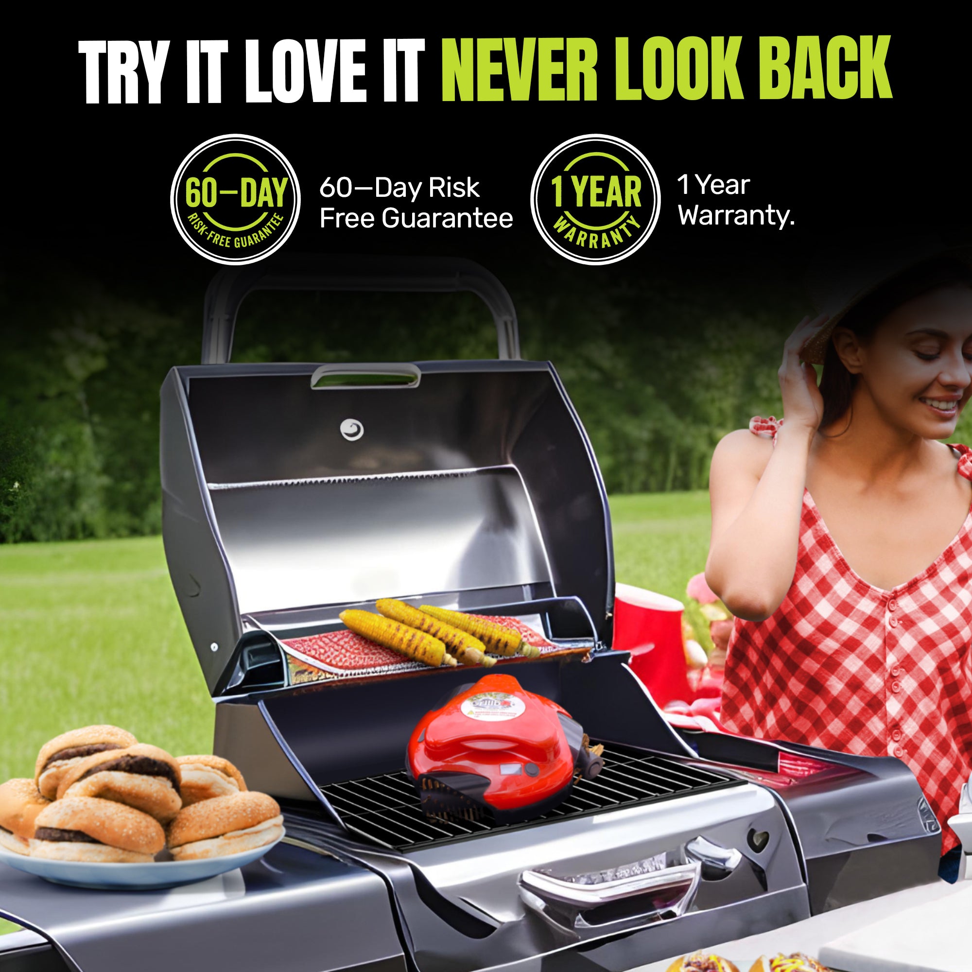 Grillbot Automatic Robot Grill Cleaner