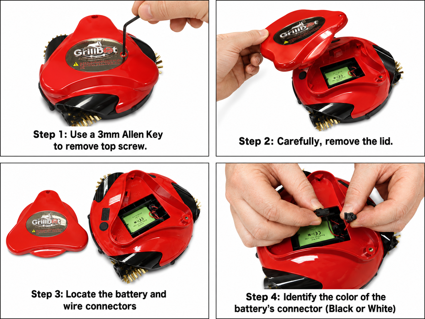 Grillbot Lithium Rechargeable Battery