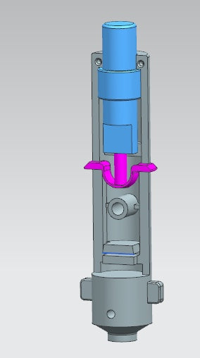 Grillbot Quick Release Brush Adapter