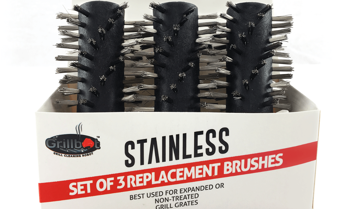 Stainless Steel Replacement Brushes for Grill Grates