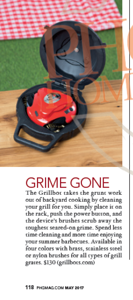 Grillbot IS a Fun Find in the Phoenix Home and Garden Magazine!
