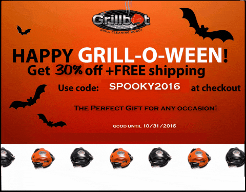 Delicious Halloween Treats and Recipes from Grillbots with 30% Off Plus Free Shipping 