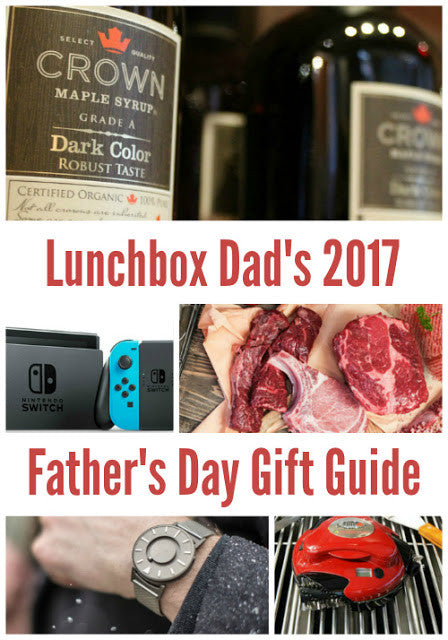 Lunchbox Dad Loves Grillbot! Father's Day Gift Guide 2017
