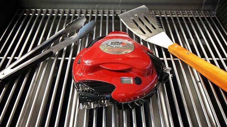 Mommy Blog Expert Reviews Grillbot, Robot Grill Cleaner