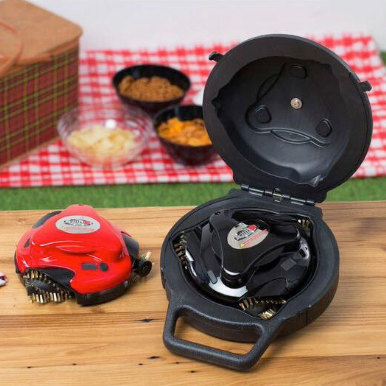 Grillbot Automatic Grill Cleaning Robot (Black)