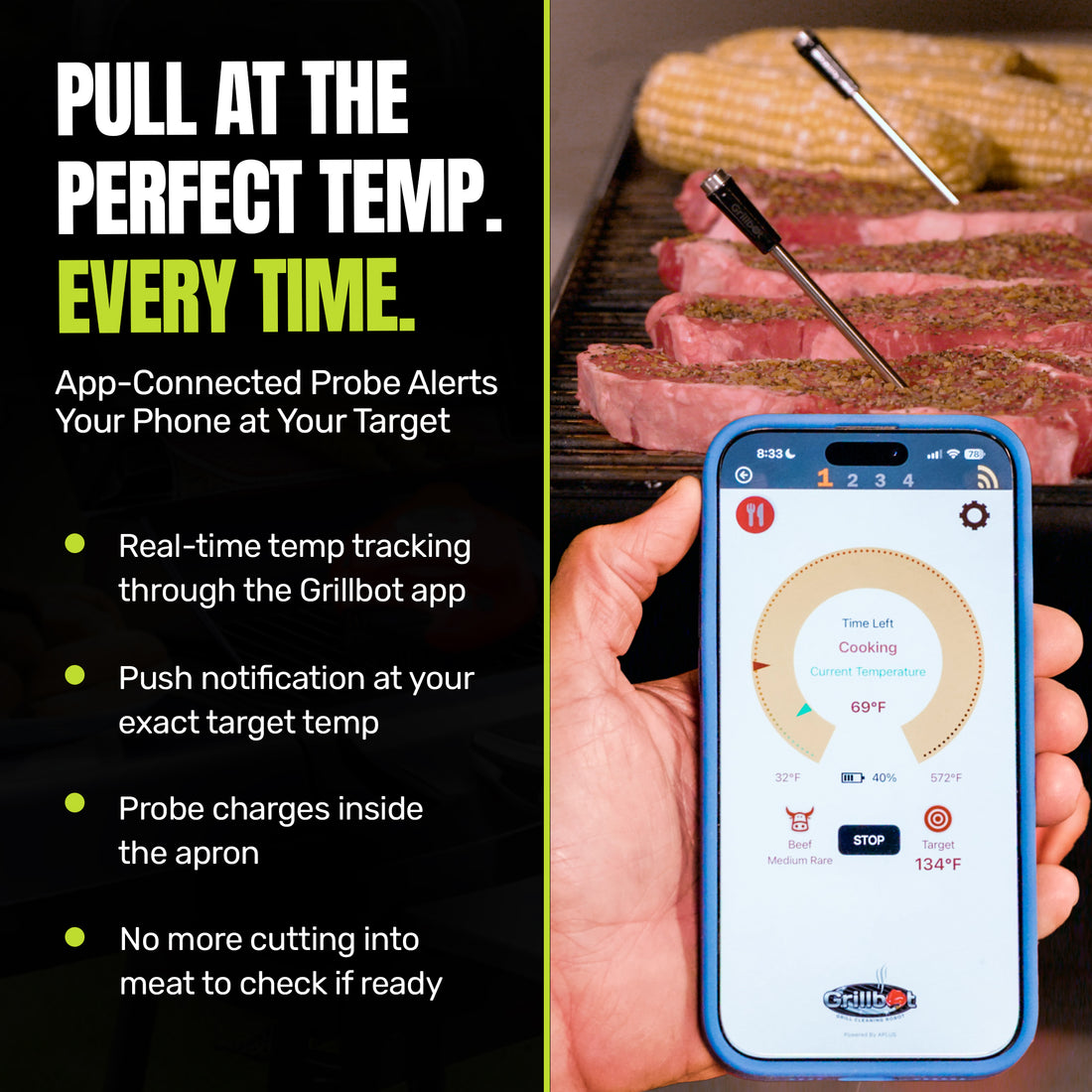 Barbecue Bot Grillbot Smart BBQ Apron