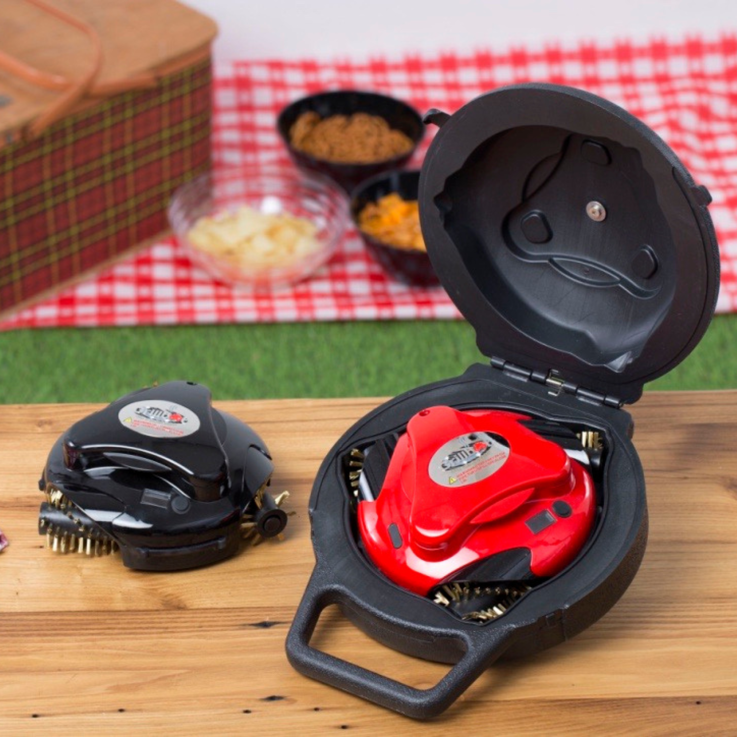 Grillbot Red, Automatic Grill Cleaning Robot