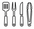 4 built-in stainless steel tools