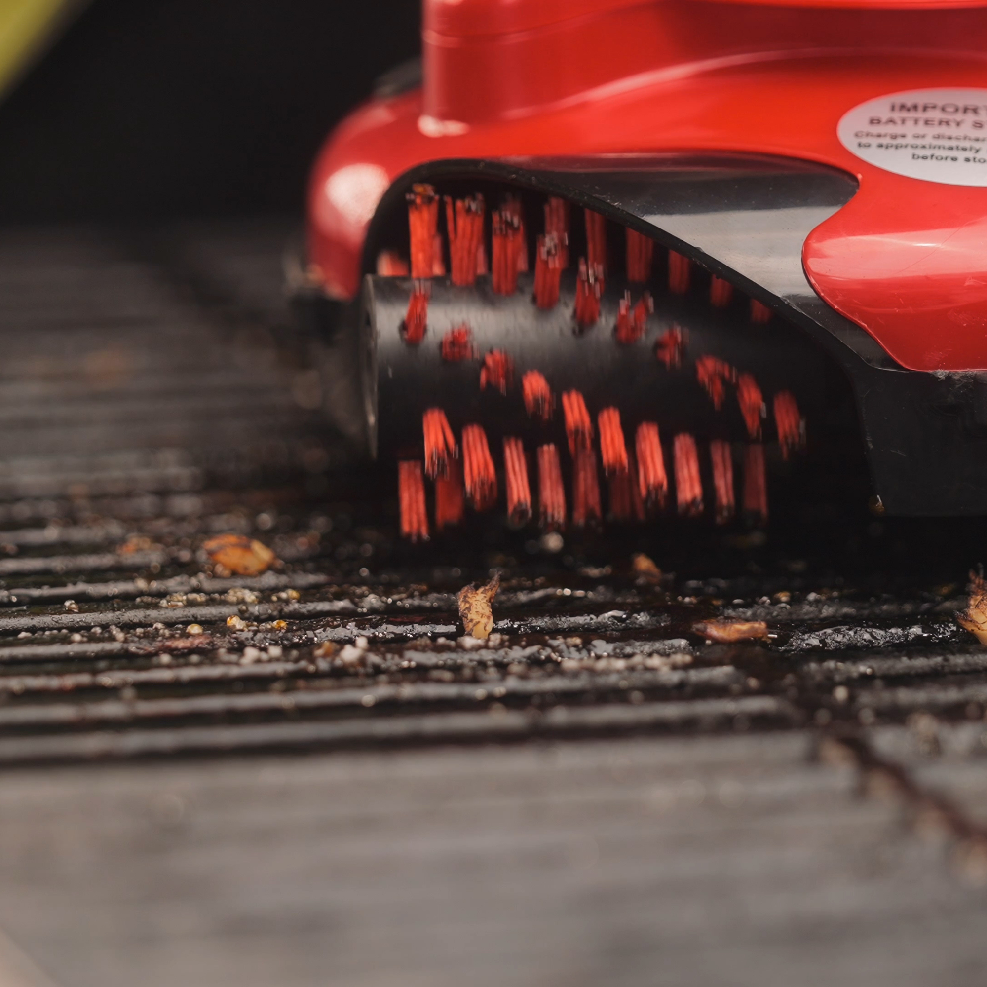 Grillbot Red: Automatic Grill Cleaning Robot