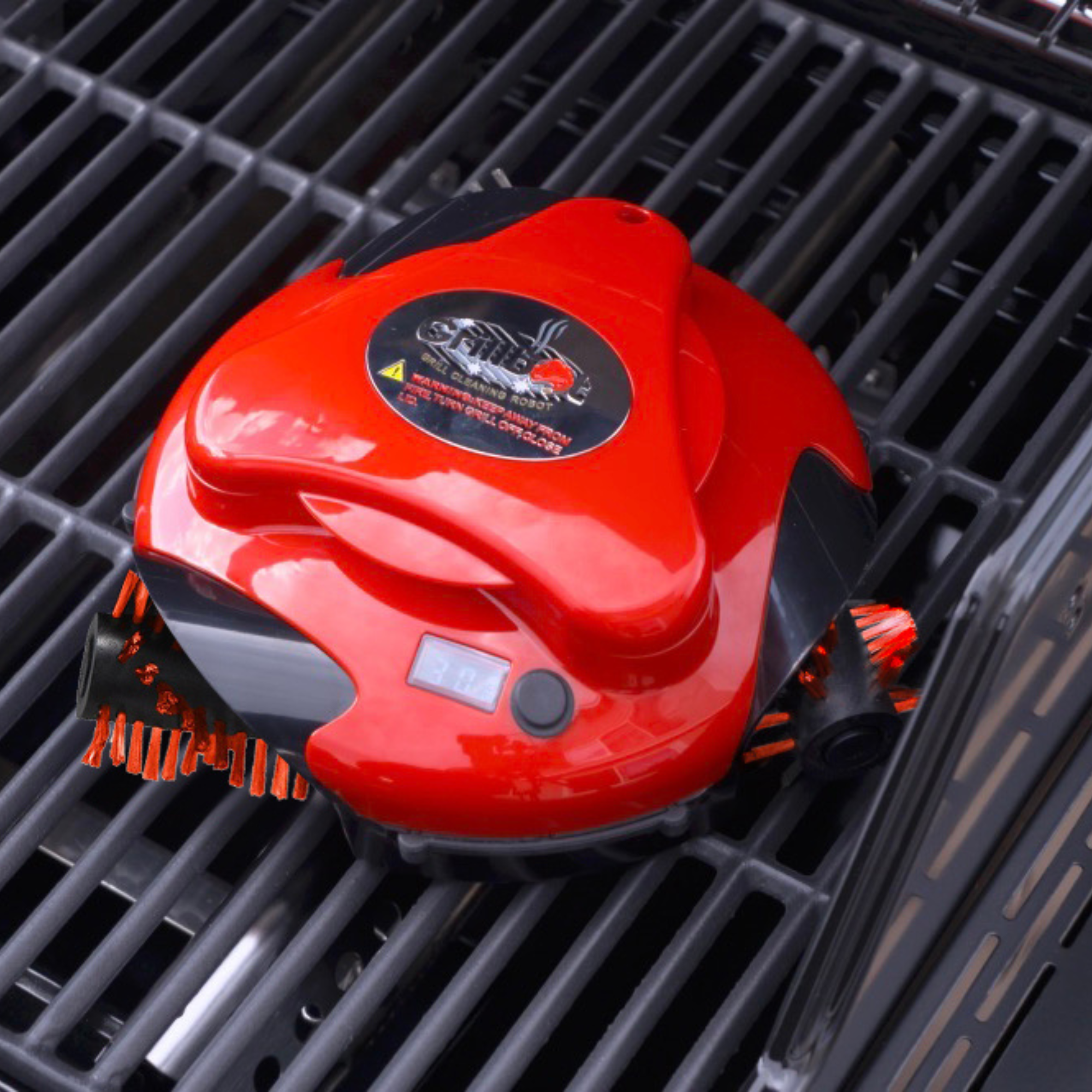 Grillbot Red: Automatic Grill Cleaning Robot