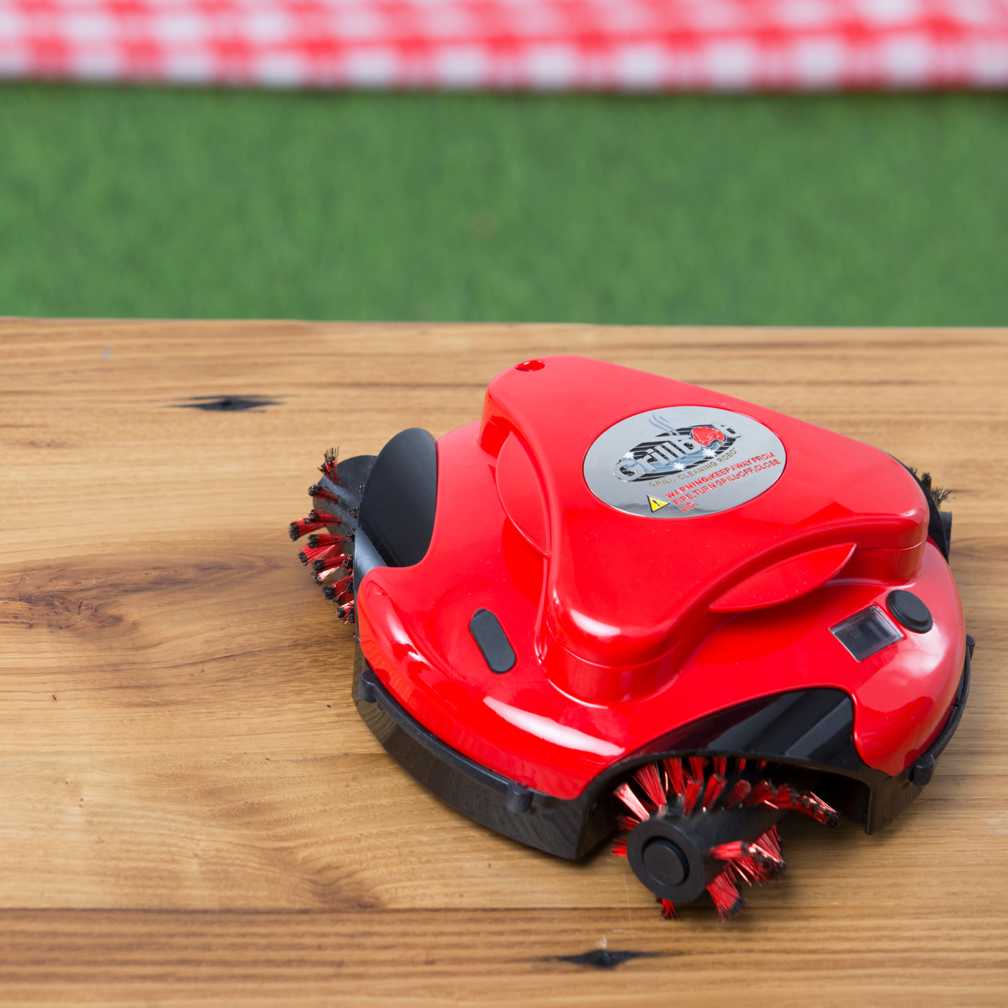 Grillbot Red: Automatic Grill Cleaning Robot