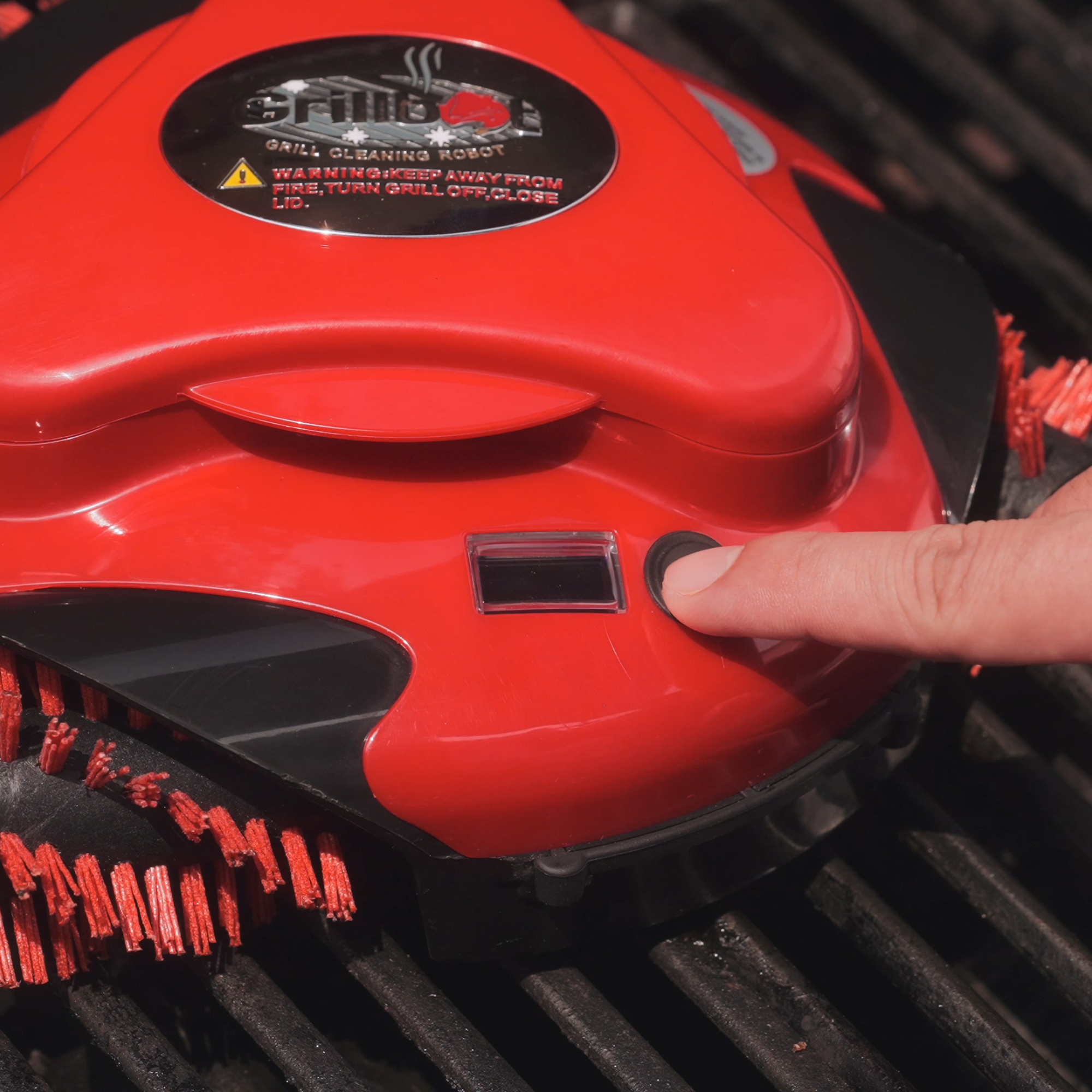 Grillbot Red: Automatic Grill Cleaning Robot