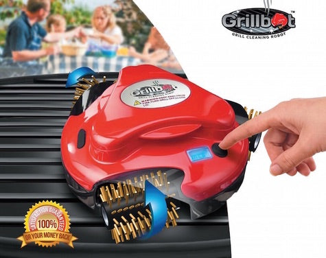 Grillbot Automatic BBQ Grill Cleaning Robot Replacement Brush - Grill  Cleaner Parts, Grilling Accessories, Wire Brush Tool, Metal Brush for  Cleaning