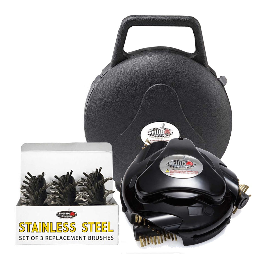 Upgrade Your Bbq Game With Stainless Steel Grill Brush - Cleaning &  Maintenance Tool! - Temu
