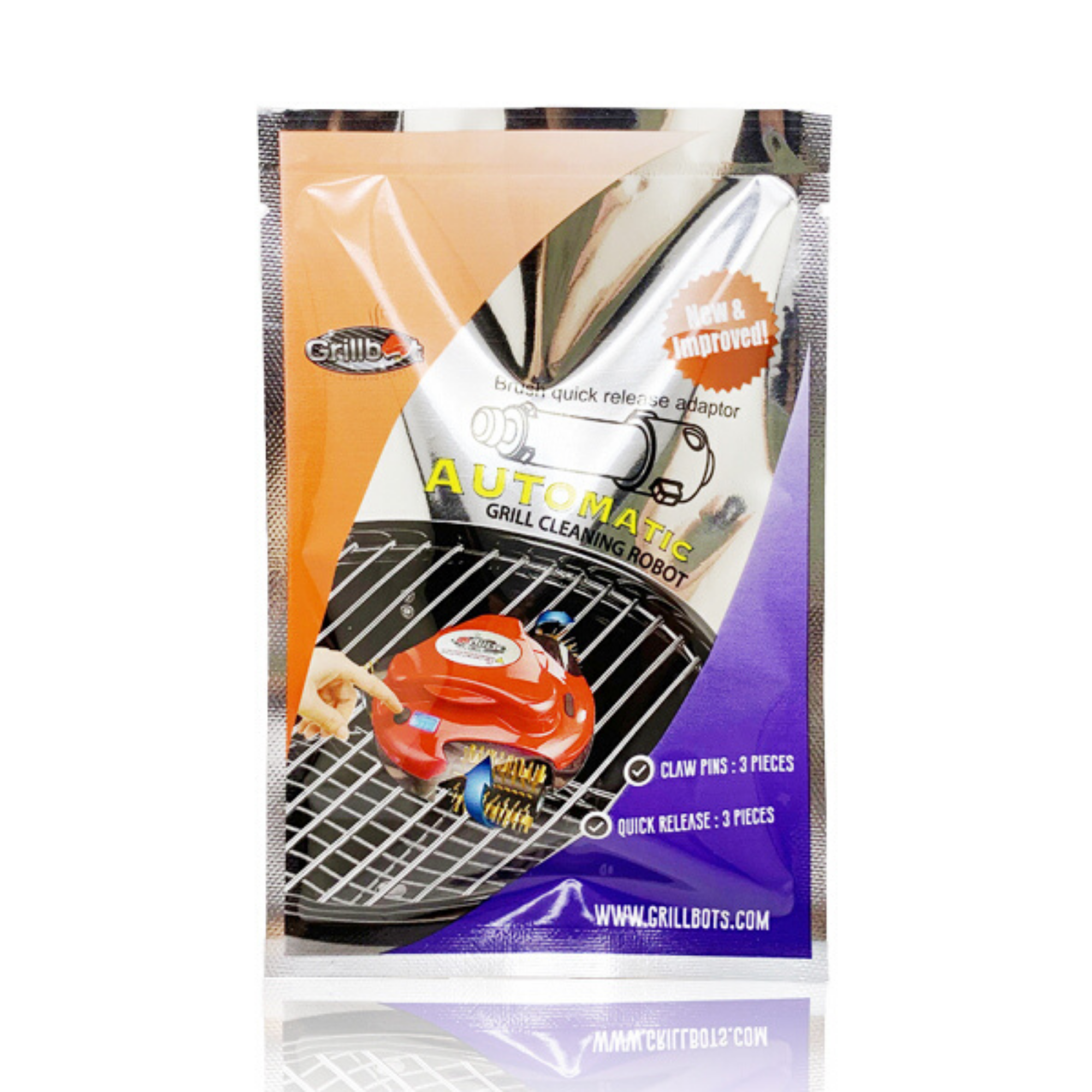 New Quick Release Grill Brush Adapter (3 per pack)!