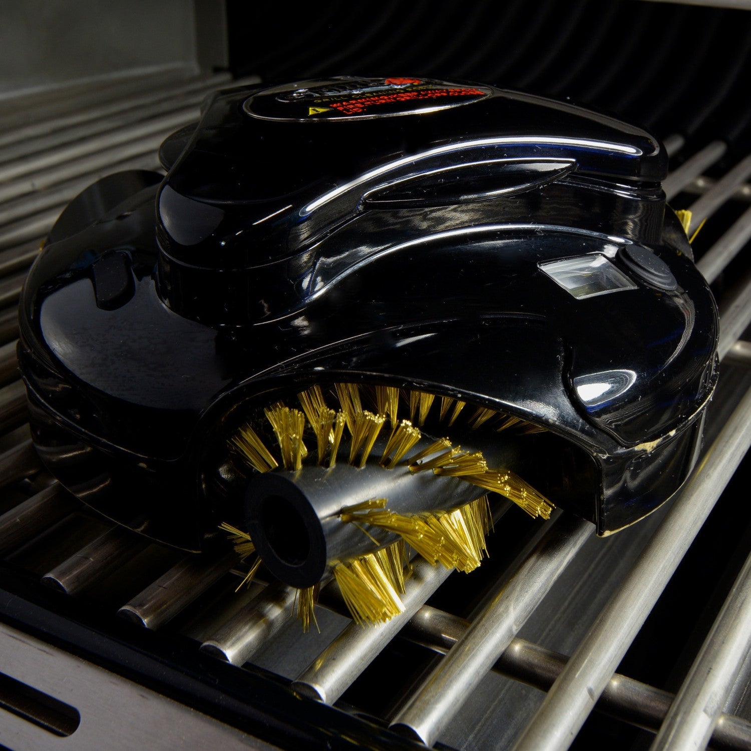 Black Grillbot Automatic Grill Cleaner 